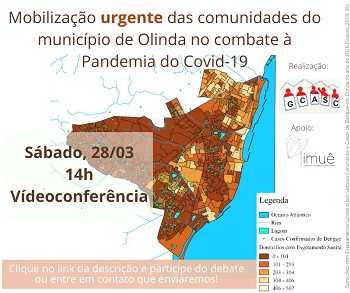 Mobilização URGENTE da comunidades do município de Olinda-PE