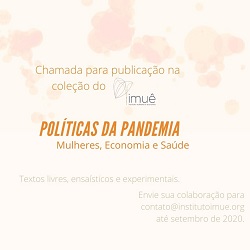 Chamada para Publicação – Políticas da Pandemia