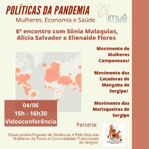 6º Políticas da Pandemia: Mulheres, Economia e Saúde